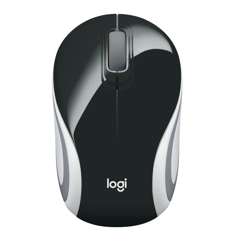 Logitech M187 - Maus - optisch - kabellos - 2.4 GHz - kabelloser Empfanger (USB)